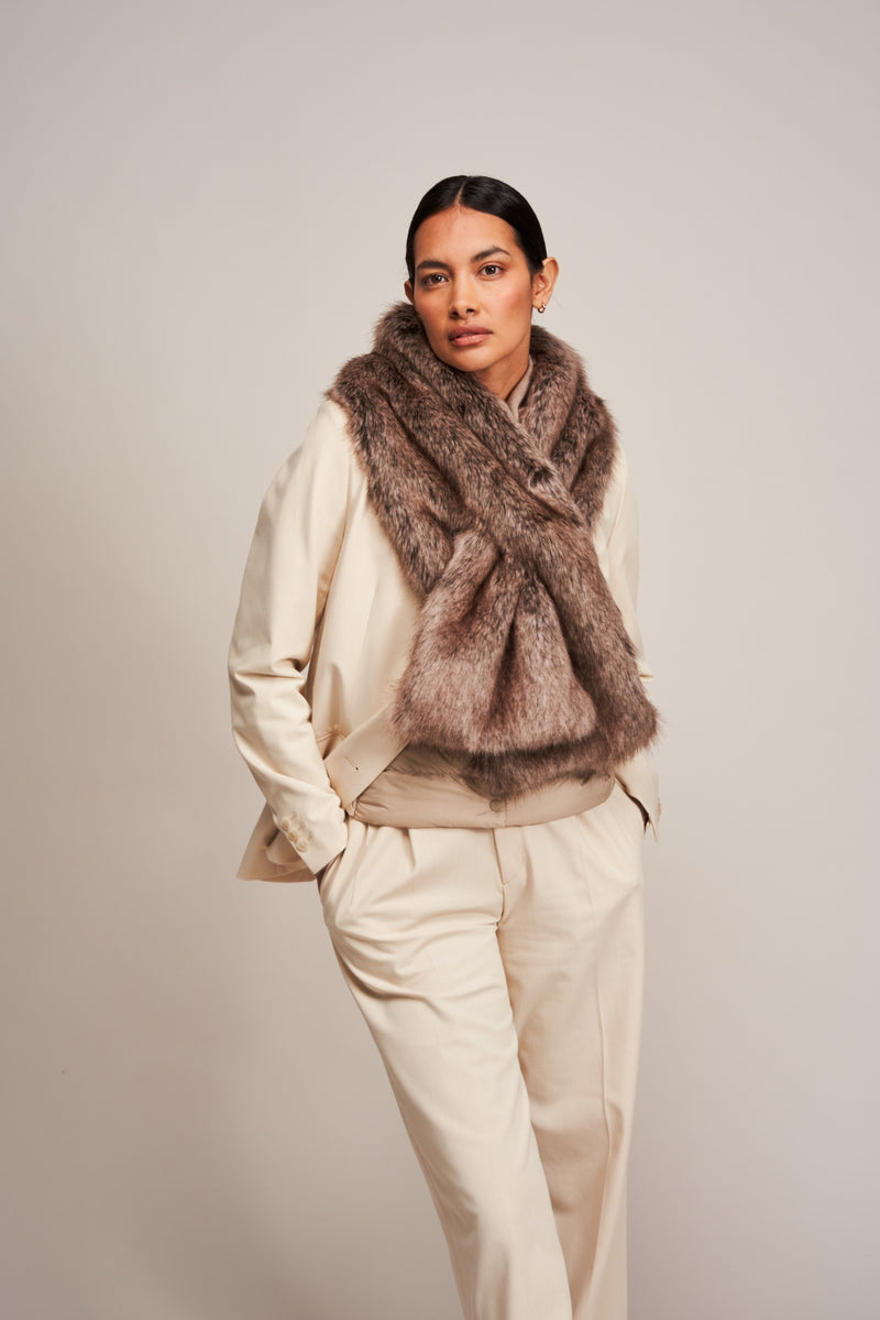 Faux Fur Luxe Scarf