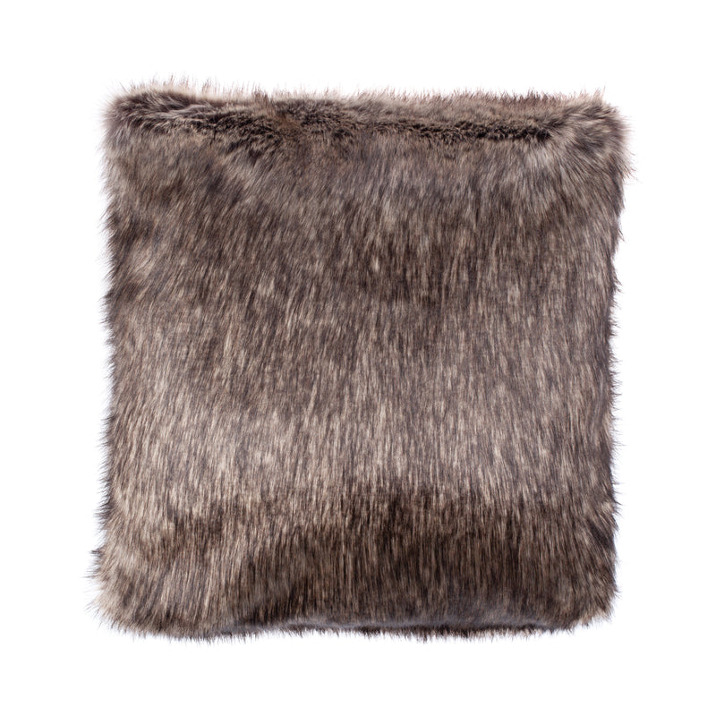 Cushion 60cm / Floor Cushion Faux Fur with Faux Suede Backing