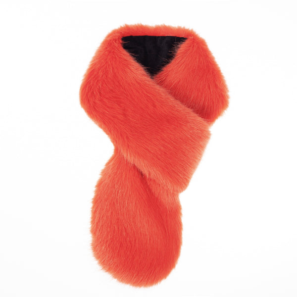 Faux Fur Petite Loop Scarf by Helen Moore