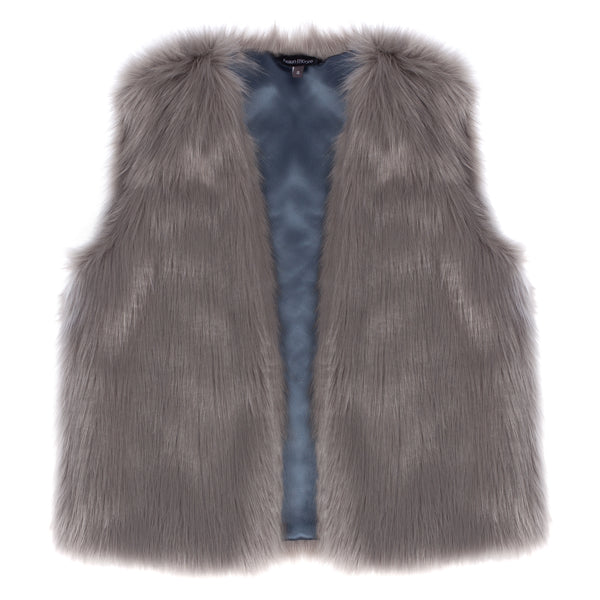 Faux Fur Waistcoat