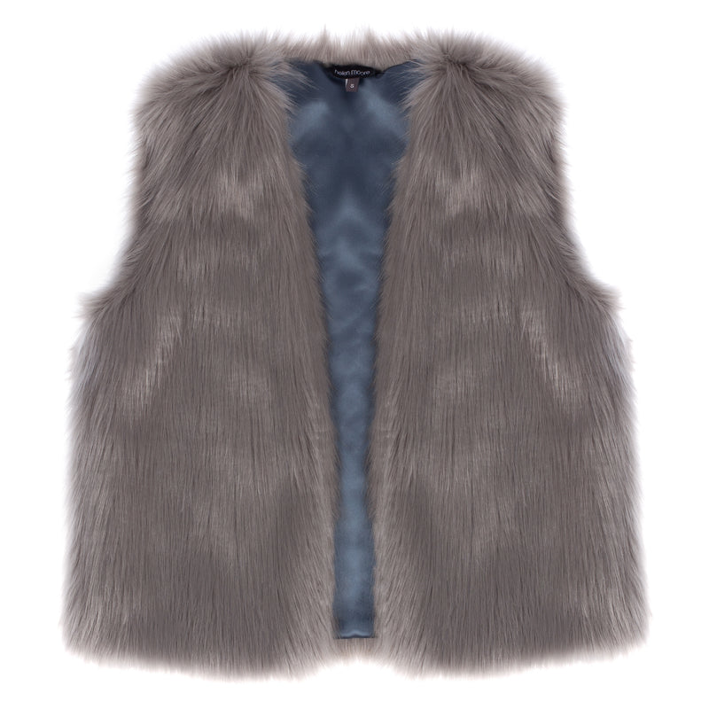 Faux Fur Waistcoat